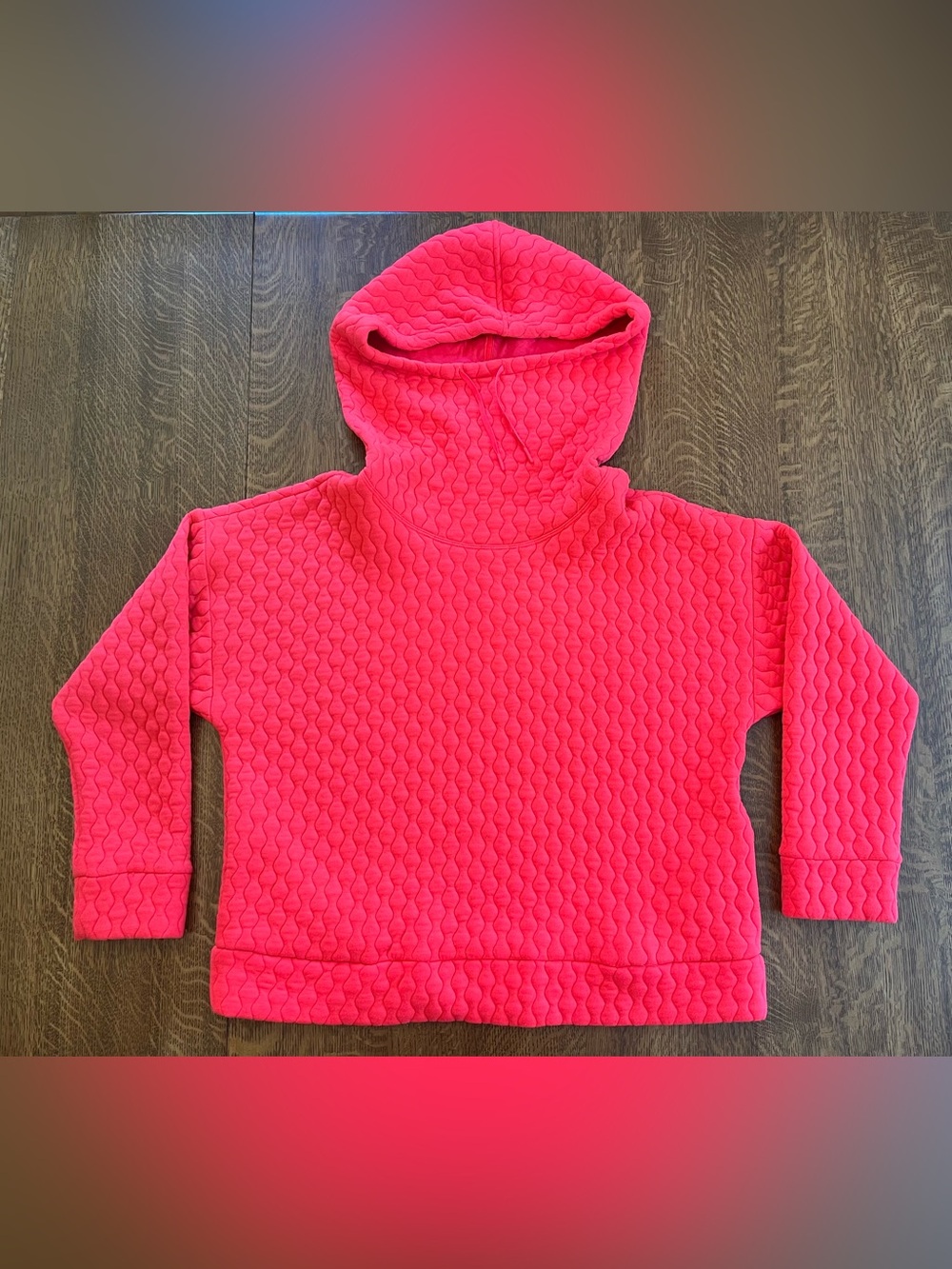 Gap Bright Coral Athletic Sweatshirt